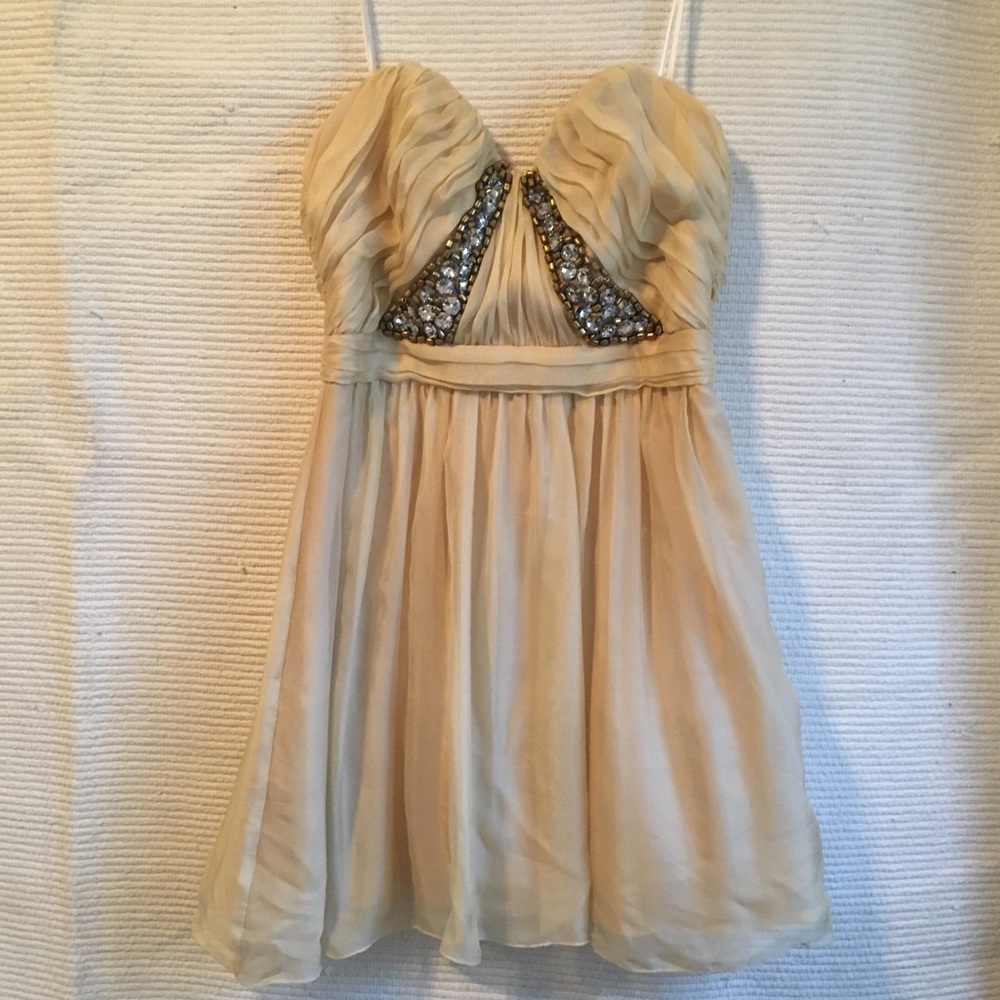 ABS LAST CHANCE Glam Embellished Strapless Dress - Picture 8 of 8